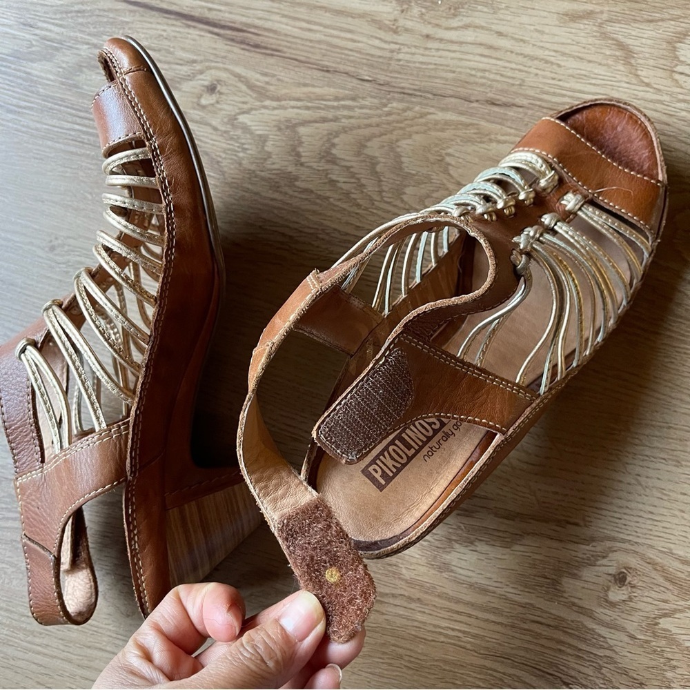 Pikolinos Women's Java Sandal - Brown Size 38 - Picture 6 of 11